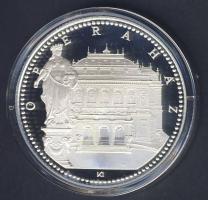 1998. "Pest, Buda, Óbuda egyesítése-Operaház" Ag emlékérem 31,1g T:PP Díszdobozban!