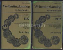 Schön: Weltmünzkatalog 20. század I-II. kötet (1982.)