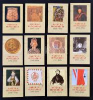 Saecula Hungariae I-XII. Válogatott írások a honfoglalás korától napjainkig 12 könyvben. Bp., 1985. Széchenyi Művészeti Központ. Kiadói papírkötés, kiadói kartontokban.