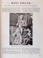 1927-1928 Képzőművészet. Szerk.: Dr. Gyöngyösi Nándor. I.-II. évf. 1-15. számok. Teljes. Átkötött mo...