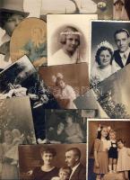 42 db vegyes témájú fotó cca 1900-1960-ig