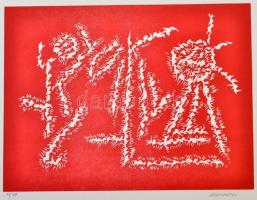 Marosán Gyula (1915 - 1996) - mappa, 11 lap a 20-ból (Toronto, 1967), linómetszet, Sorszámozott, összesen 50 példányban megjelent mappa. Mindegyik linómetszet mind szignált, 45 x 37 cm / Julius Marosan. Set of 11 lino-cuts (out of 50) Signed, numbered.