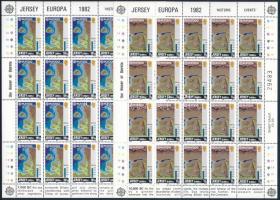 Europa CEPT: Történelmi eseményes kisív sor Europe CEPT Historical Events mini sheet set