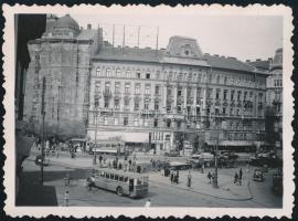 cca 1930 Budapest, Nyugati tér fotó 6x9 cm