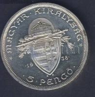1938. 5P Ag "Szt.István" T:1