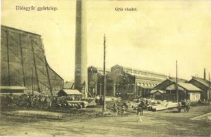 Diósgyőr (Miskolc), Gyártelep részlete. Czeglédy J. kiadása