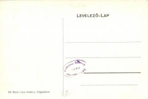 Galgamácsa, Fő utca részlete, Stern Lajos üzlete és saját kiadása