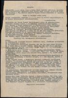 cca 1950 Obszcén meghívó humoros, pajzán rajzzal / Obscene invitation and erotic drawing. 43x23 cm