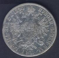 Ausztria 1878. 1Fl Ag T:3
