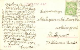 Pannonhalma, Győrszentmárton; Pusztai járási takarékpénztár. W. L. 2497