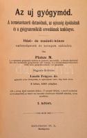 Platen: Az Új gyógymód. c. könyvének könyvügynoki bemutató példánya. Bp., Schroeter. Egészvászon köt...