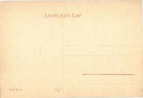 Gyula, Báró Wenkcheim Béla utca sínnel. W. L. 1575