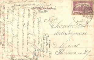 Kisbér, Magyar királyi tejmunkás képző iskola belseje a tanoncokkal. W. L. Bp. 5458. Haftl Kálmán ki...