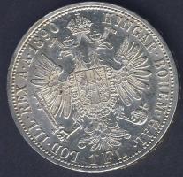 Ausztria 1890. 1Fl Ag T:1/2-