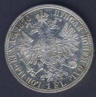 Ausztria 1876. 1Fl Ag T:2/2-