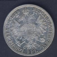 Ausztria 1889. 1Fl Ag T:3