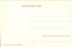 Nyergesújfalu, Jókai utca templommal, asszony talicskával