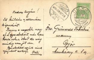 1908 Ollár, Kemendollár; vasútállomás, photo (EK)