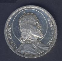 1938. 5P Ag "Szt.István" T:2+