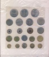 Thaiföld 1937-1988. 21klf db pénzérme ajándék szettben T:1