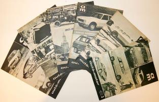 1968 6 db Autó-motor magazin