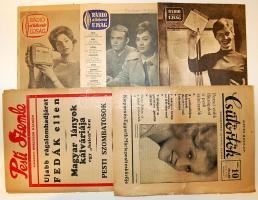 1936-1961 2 db moziújság Fedák Sárival és Egerth Mártával + 2 db RTV újság