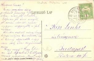 Büdöspataka, Bizusa-Bai; Pavilon villa, csónakázás a Szamoson, Dr. Móricz Aladár amatőr felvétele / ...