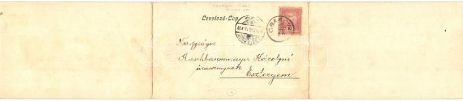 Csák, Csákova, Ciacova; Magyar királyi Földműves iskola telepe. Mesterovits és Jovanovits Három-rész...