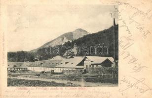 Felsőbánya, Baia Sprie; Fővölgyi zúzda és villamos telep. Túry József amatőr felvétele / crushing mills, power plant (EK)