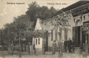 Kisősz, Gottlob; Thürjung Henrik üzlete / shop (Rb)