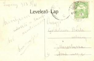 Lupény, Lupeni; Koksz (cocs) gyári művek, ipari vasút. Adler fényirda 1665. / coke works, factory, i...