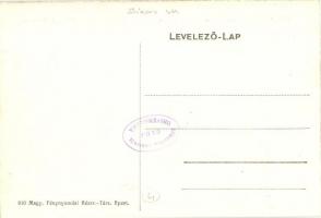 Mézged, Meziad; Bihari erdőipari és mészégető rt. telepe a munkásokkal / forestry and lime burning m...