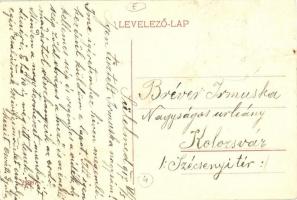 Sülelmed, Silimeghiu, Ulmeni; vasútállomás, Bárány Antal üzlete / railway station, shop (Rb)