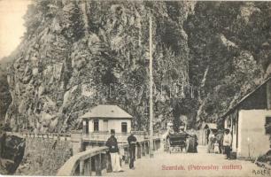 Szurduk, Surduc (Petrozsény mellett); Határátkelő. Adler fényirda 1908 / Border crossing