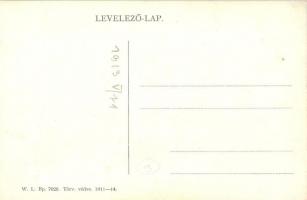 Torda, Turda; Fő tér, gyógyszertár, Kerületi munkásbiztosító pénztár, Tömlő István és Hrubecz üzlete...