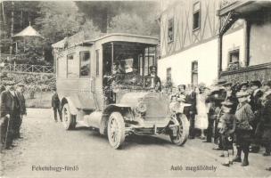 Feketehegyfürdő, Merény, Nálepkovo; Autóbusz megállóhely / autobus station