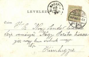 Pozsony, Pressburg, Bratislava; Terézváros a Vis-heggyel. Duschinsky G. kiadása / Theresienstadt mit...