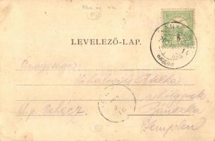 Ránkfüred, Ránkherlány, Herlany; szökőkút. Breitner Mór kiadása / fountain (EK)