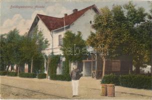 Boldogasszony, Frauenkirchen; vasútállomás / railway station / Bahnhof