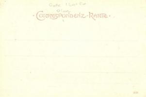 Colle Isarco, Gossensass (Südtirol); Markusplatz / square view, shop and edition of Adolf Domanig