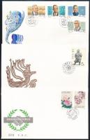 1987-1988 6 FDC 1987-1988 6 db FDC