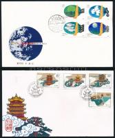 1987-1988 4 FDC 1987-1988 4 db FDC