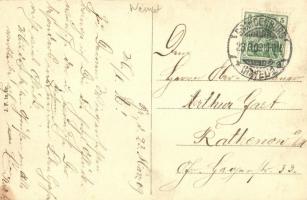 Brandenburg an der Havel, Maschinen-Gewehr Komp. Füsl.-Regt. 35. / Machine gun regiment soldiers