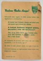 cca 1940  Julius Rohtschild (Roschi) felhúzható, mozgó játékbaba. Komplett, működő állapotban, hozzá...
