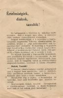 1956 2 db ellenforradalmi röplap