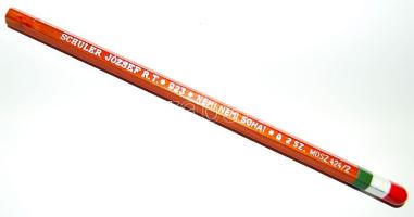 Irredenta fekete grafitceruza "NEM! NEM! SOHA! felirattal, a vége nemzeti szinű, új állapotban 1923-ból