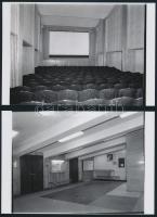 1973 Budapest, Régi mozikról készült fotók (Szigethy, Tündér, Kultúra, Balassi), 21 db eredeti negatívról készült modern nagyítás,6x9 cm és 9x12 cm közötti méretekben