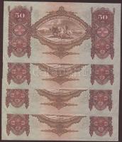 1932. 50P (10x) egymásutáni sorszámmal T:I