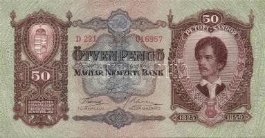 1932. 50P (10x) egymásutáni sorszámmal T:I