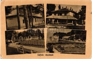 Siófok - 5 db MODERN városképes lap / 5 MODERN town-view postcards